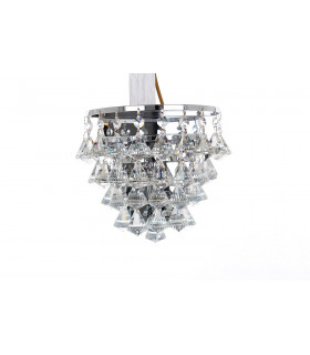 Parma 1 Light Chrome Wall Light Fitting