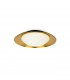LED Indoor Medium Flush Wall Light Black, Copper - 1