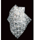 Diamond Crystal Single Wall Light Chrome Frame-1