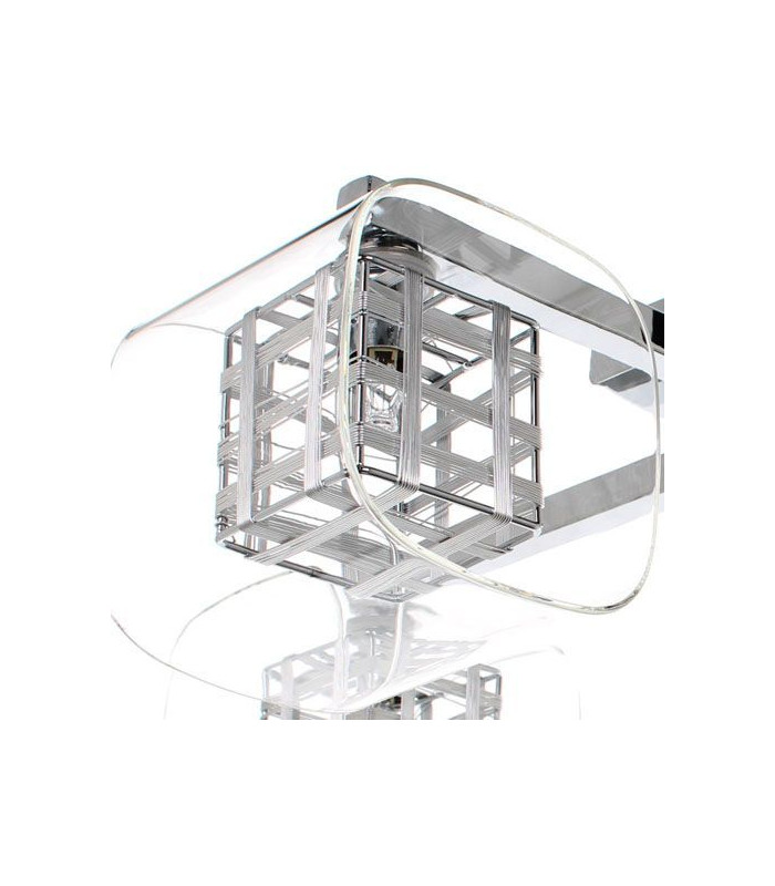 Avignon 4 Light Ceiling Flush Chrome Fitting-2