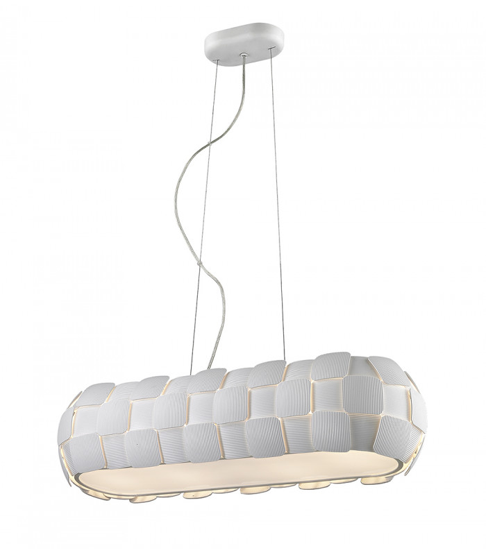Brigitte 4 Light Bar White Frame