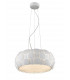Brigitte 6 Light Pendant White Frame