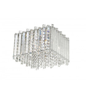 Clara Ceiling Flush 4 Light Polished Chrome