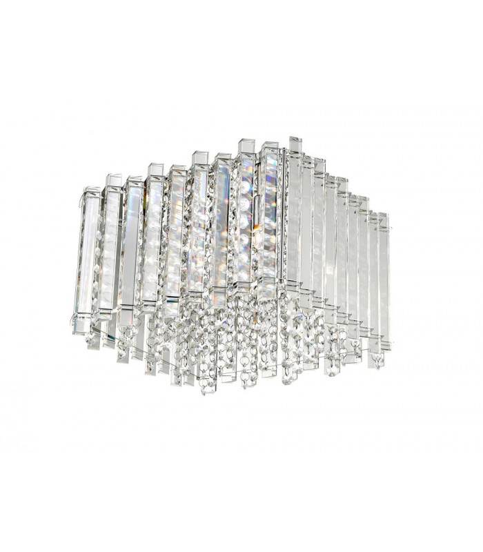 Clara Ceiling Flush 4 Light Polished Chrome