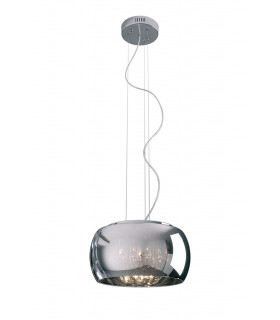 Deni 5 Light Chrome Ceiling Pendant