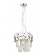 Celine Crystal Laser Cut 4 Light Ceiling Chrome