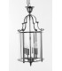 Colchester 4 Light Polished Brass Chain Indoor Lantern-1