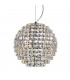 Nord 5 Light Ceiling Fitting Polished Chrome with Clear Crystal CFH608241/L/CH-2