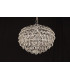 Adaliz 4 Light Chrome Ceiling Crystal Pendant