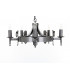 Mitre 5 Light Sterling Ceiling Pendant Light