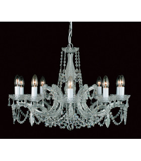 Maria Therese 10 Light Crystal Multi Arm Chandelier