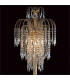 Shower 3 Light Gold Floor Lamp With Heritage Prism Crystals-2