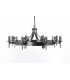 Mitre 8 Light Sterling Ceiling Pendant Light