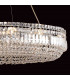 Olovo Crystal Oval Ceiling Chrome-2