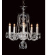 5 Light Georgian Style Preciosa Crystal Multi Arm Chandelier