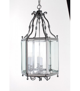 Regal 6 Light Polished Chrome Indoor Lantern
