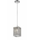 Melenki 1 Light Polished Chrome Ceiling Pendant-1
