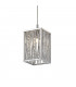 Melenki 1 Light Polished Chrome Ceiling Pendant-2