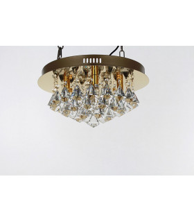 Parma 4 Light Gold Flush Ceiling Fitting