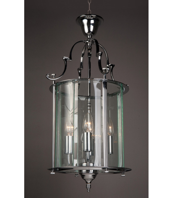 Colchester 4 Light Chrome Indoor Lantern-1