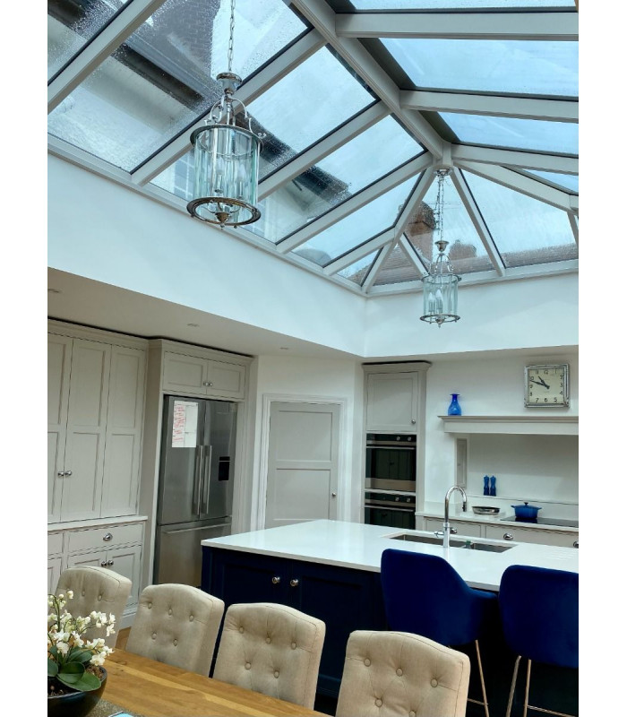 Colchester 4 Light Chrome Indoor Lantern-2