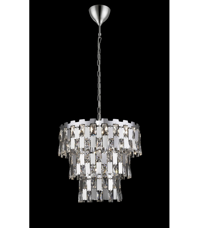 Alma 9 Light Ceiling Chrome-1