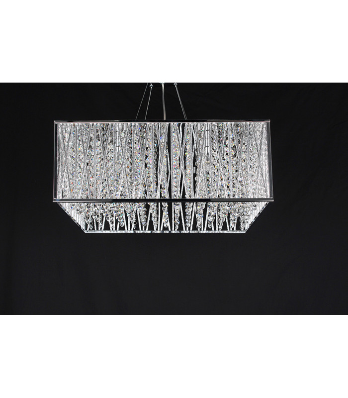Melenki 5 Light Polished Chrome Ceiling Pendant-1