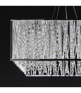 Melenki 5 Light Polished Chrome Ceiling Pendant-2