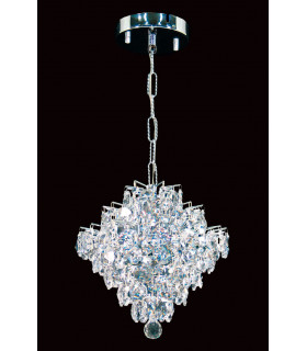 Diamond Crystal Single Chrome Frame
