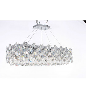 Raina 10 Light Chrome Crystal Light-1