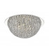 Millie 5 Light Chrome Flush Ceiling Fitting