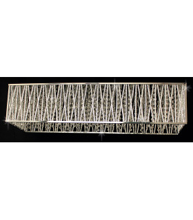 Melenki 8 Light Polished Chrome Ceiling Pendant-1