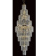 New York 24 Light Czech Crystal Tall Ceiling Gold-1