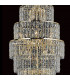 New York 24 Light Czech Crystal Tall Ceiling Gold-2