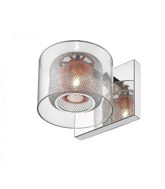 Laure 1 Light Chrome Wall Light-1