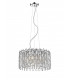Alita Crystal 5 Light Ceiling Chrome