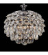 Adaliz 3 Light Chrome Ceiling Crystal Pendant-2