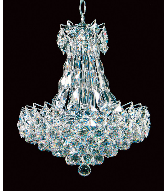 Le Harve Shower Lead Crystal Ceiling Pendant
