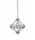 Gerda 1 Light Chrome Ceiling Pendant