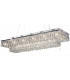 Lilou 18 Light Flush Convertible Ceiling Chrome-1