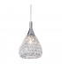 Simone 5 Light Chrome Ceiling Bar Pendant-2