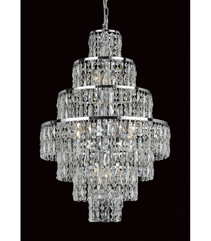 New York 8 Light Polished Chrome Ceiling-1