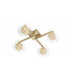 Avignon 4 Light Ceiling Flush Gold Fitting-1