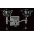Bresica Twin Wall Light Nickel