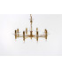 San Marino Gold 8 Arm Chandelier