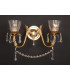 Livorno Twin Strass Wall Light