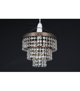 Kiel Non Electric Tier Crystal Pendant Ceiling Light