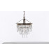 Brunswick 3 Tier Strass Nickel Pendant Ceiling Light