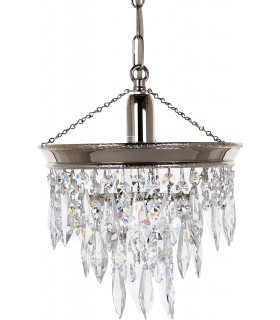 Brunswick 3 Tier Strass Gold Pendant Ceiling Light