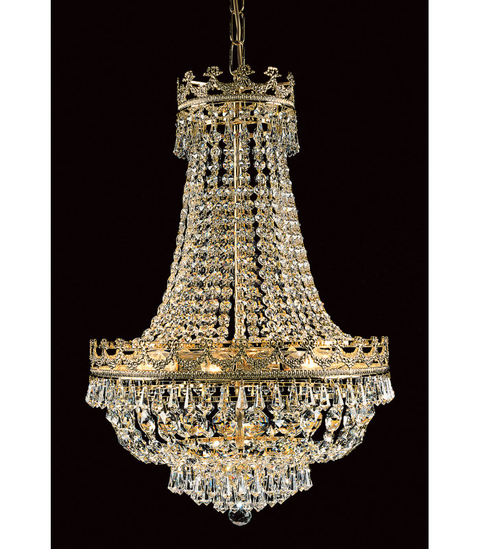 Frankfurt Empire Strass Gold